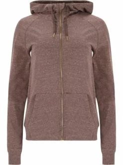 Top 10 👏 Outdoor & Sport Athlecia Kapuzensweatshirt CHESTINE W Melange Sweat Hoody In 5067 Deep Taupe Günstig Kaufen ✨
