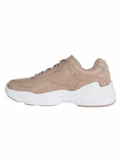 Aktion ✔️ Schuhe Athlecia 👟 Sneaker CHUNKY Leather Trainers In 1057 Nude Günstig Kaufen ⌛