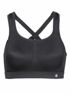 Rabatt ⌛ Outdoor & Sport Athlecia Sport-BH Magnolia In 1001 Black Günstig Kaufen 🤩