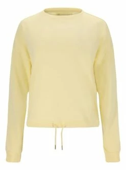 Billig 🥰 Outdoor & Sport Athlecia Sweatshirt Soffina In 5099 Pastel Yellow Günstig Kaufen 🧨