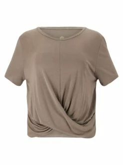 Besorgen 👏 Bekleidung Athlecia T-shirt Diamy In 3139 Driftwood Günstig Kaufen 😍