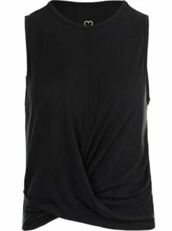 Schlussverkauf ✔️ Bekleidung Athlecia Tanktop DIAMY W Cross In 1001 Black Günstig Kaufen 😀