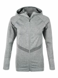 Aktion ❤️ Outdoor & Sport Athlecia Trainingsjacke Alysa Seamless In 1038 Mid Grey Günstig Kaufen 🔥
